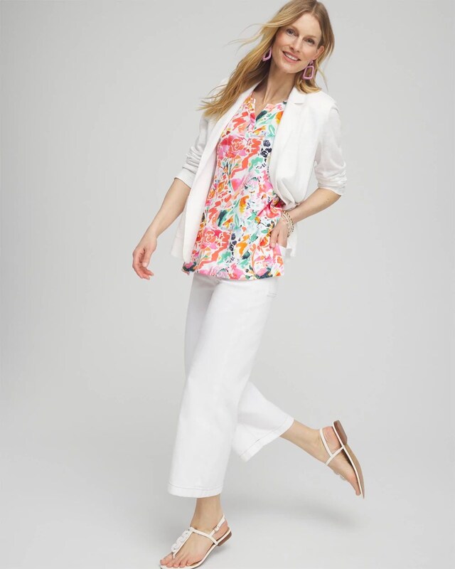 Abstract Notch Neck Tank - image 2